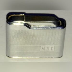 Mid Century Vtg Colibri S23 Germany MHD Monogrammed Cigarette Lighter